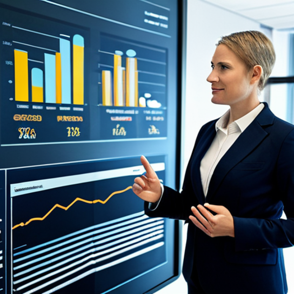 A diverse team of professionals, including tech, finance, and business members, in modest business attire, fully clothed, collaborating around a large interactive digital display in a modern, well-lit office environment. The display showcases cloud cost management dashboards with clear financial data and optimization charts. One professional points to a cost breakdown, while others attentively observe and discuss. The scene emphasizes teamwork and strategic decision-making. safe for work, appropriate content, perfect anatomy, correct proportions, natural pose, well-formed hands, proper finger count, professional photography, high quality, family-friendly.