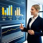 A diverse team of professionals, including tech, finance, and business members, in modest business attire, fully clothed, collaborating around a large interactive digital display in a modern, well-lit office environment. The display showcases cloud cost management dashboards with clear financial data and optimization charts. One professional points to a cost breakdown, while others attentively observe and discuss. The scene emphasizes teamwork and strategic decision-making. safe for work, appropriate content, perfect anatomy, correct proportions, natural pose, well-formed hands, proper finger count, professional photography, high quality, family-friendly.