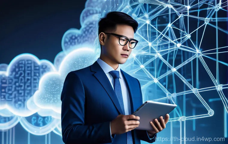 2023년 인기 클라우드 서비스 제공업체 비교 - **Prompt:** A vibrant and modern image depicting the transformative impact of cloud technology on Th...
