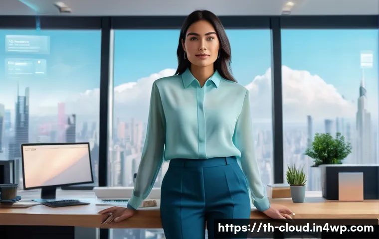 클라우드 서비스의 사용자 맞춤형 옵션 평가 - **Prompt 1: Personalized Digital Home Office**
"A young, diverse professional woman, wearing sty...